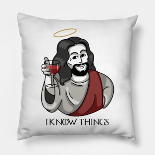 Jesus Knows Everything Pillow