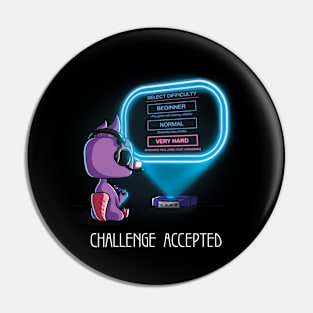 Challenge Accepted Pin