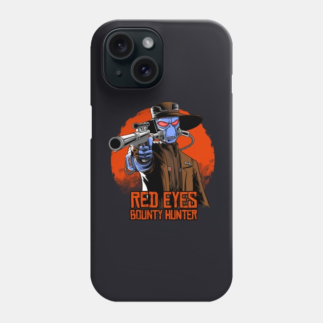 Red Eyes Hunter Phone Case by joerock