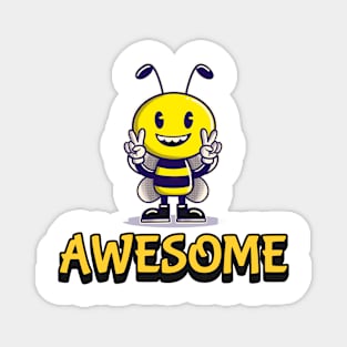 Bee Awesome Magnet