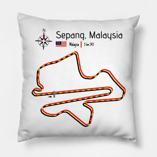 Grand Prix track - Sepang Malaysia Pillow