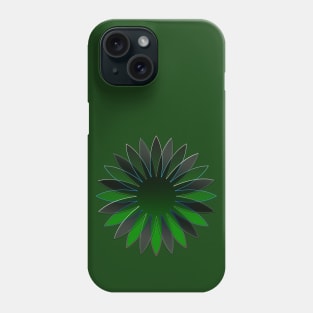 Flower power (green) Phone Case