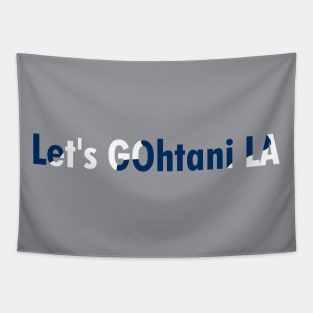 Let's GOhtani LA, Blue and White Tapestry