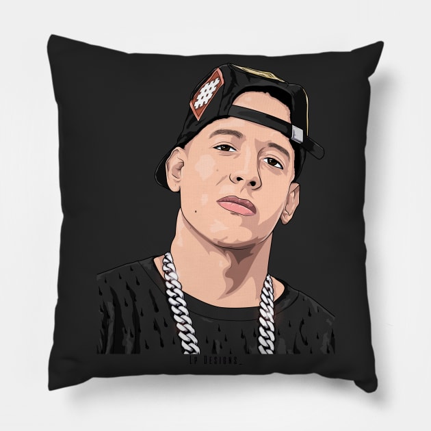 Daddy Yankee Pillow by LpDesigns_