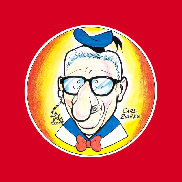 Carl Barks (Self Portrait) by dumb stuff, fun stuff