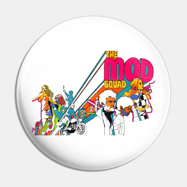 The Mod Squad Pin by darklordpug