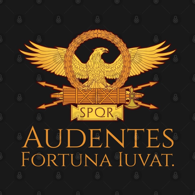 Audentes Fortuna Iuvat - Inspiring Classical Latin Saying by Styr Designs