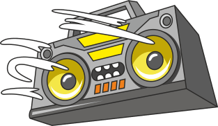 Boombox Magnet