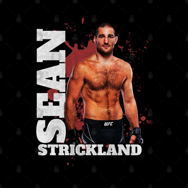 sean strickland Fighter by olivia parizeau