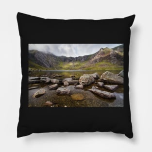 Llyn Idwal in the Snowdonia National Park Pillow