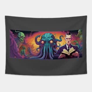 HP Lovecraft Cthulhu Summoning Tapestry