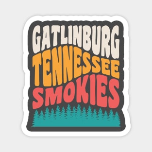 Gatlinburg Tennessee Great Smoky Mountains Hiking Vacation Magnet