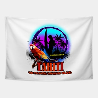 TAHITI Summer Paradise Tapestry