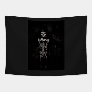 Halloween skull Tapestry