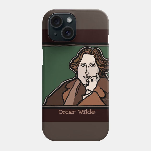 Oscar Wilde Phone Case by JSnipe