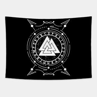 Valknut | Norse Pagan Symbol Tapestry