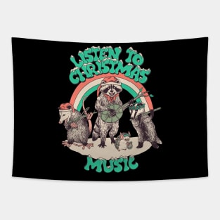 Listen To Christmas Music Tapestry