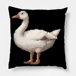 Pixelated Goose Artistry Pillow