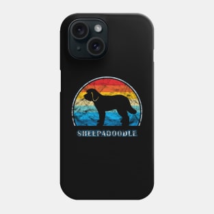 Sheepadoodle Vintage Design Dog Phone Case