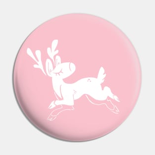 Pretty Leaping Deer Pin