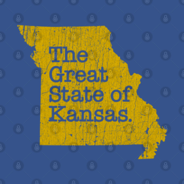 Disover The Great State of Kansas - Kansas City - T-Shirt