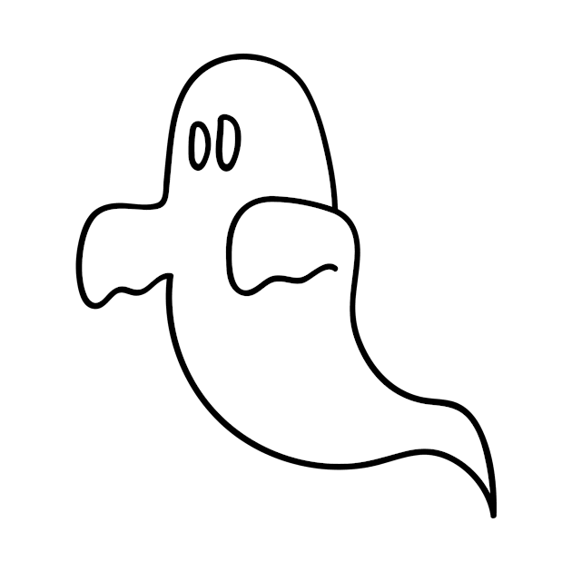 Cute Spooky Ghost by Winterplay