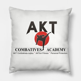 AKT Combatives 2 - Small logo Left Chest Pillow