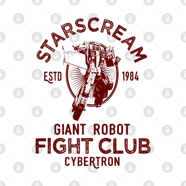 STARSCREAM : Transformers GEN 1 - robot fight club by ROBZILLA