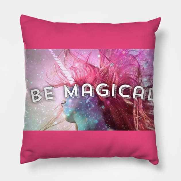 Be magical Pillow by Nepotism1920s