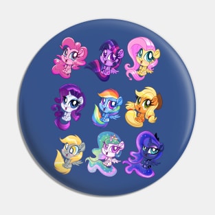 Pony Chibis Pin