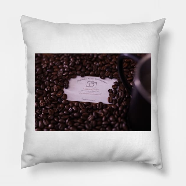 Coffee beans Pillow by BeatyinChaos