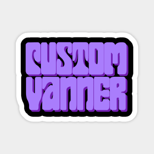 Custom Vanner (Purple) Magnet