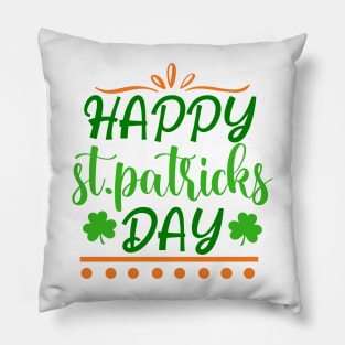 Happy St Patrick's Day Lucky Pillow