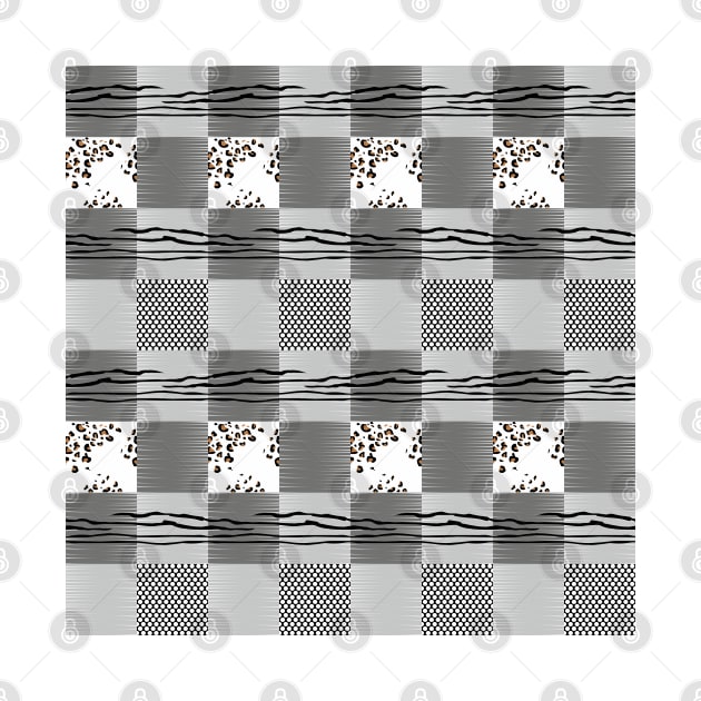 Leopard,zebra,polka dots.Animals skin pattern by ilhnklv