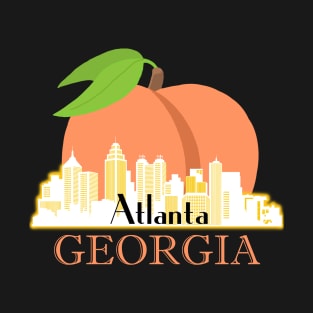 Atlanta Skyline (light) T-Shirt