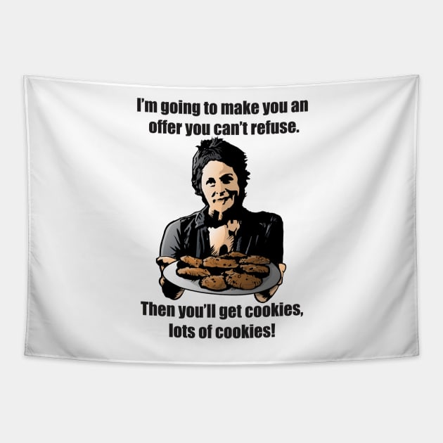 Carol's Cookies Tapestry by FreddyK