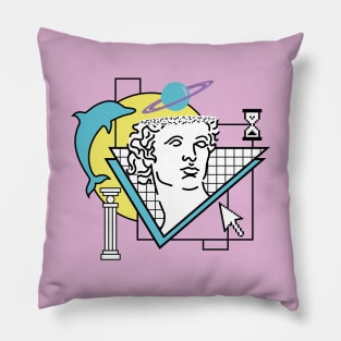 Memphis Pattern 66 / 80s Retro Pillow