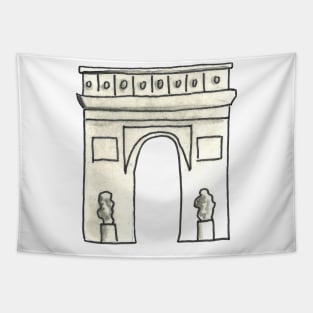 Paris Icons: Arc de Triomphe Tapestry