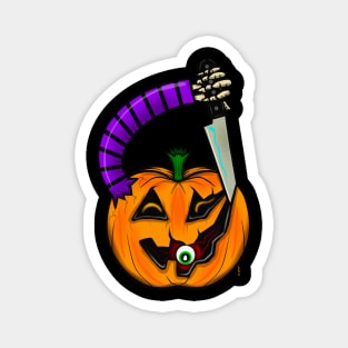 Halloween Pumpkin carving Magnet