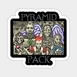 The Pyramid Pack Magnet