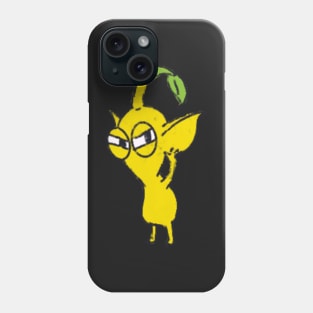 yellow pikmin eavesdropping Phone Case