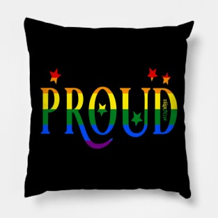 Proud LGBTQ Pillow