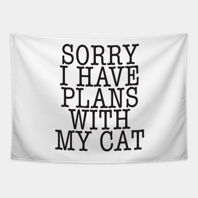 Sorry I have plans with my cat Tapestry by e2productions