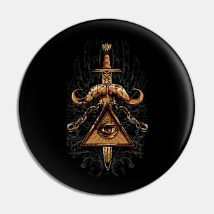 Pyramid Eye Pin