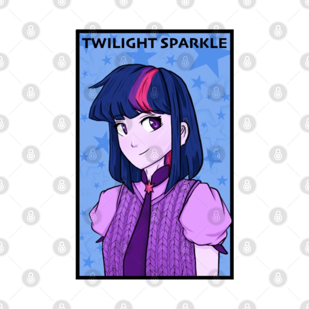 Twilight Sparkle - My Little Pony Equestria Girls by indieICDtea