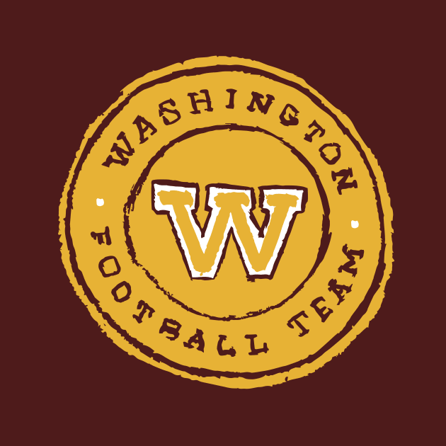 Washingtoooon Football Team 07 by Very Simple Graph