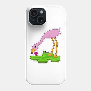 Flamingo Flower Phone Case