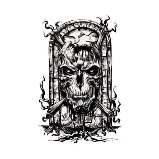 Dead Slab Skull T-Shirt