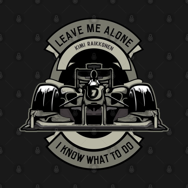 Kimi Raikkonen - Leave Me Alone, I Know What To Do by jaybeetee