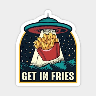 Fries Abduction Magnet